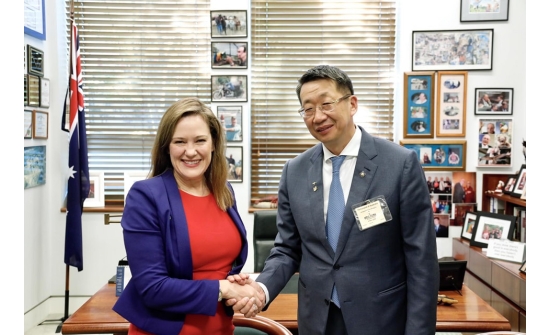 Австрали-Монголын парламентын найрамдлын бүлгийн дарга Таня Лоуренстой уулзав