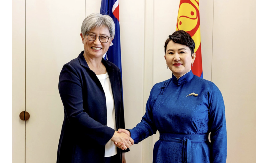 FOREIGN MINISTER B.BATTSETSEG HOLDS OFFICIAL TALKS WITH PENNY WONG, MINISTER FOR FOREIGN AFFAIRS OF AUSTRALIA